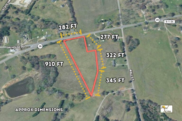 2.2 Thomas Sutherland _ Hwy 28 N,Iva SC _ Dimensions