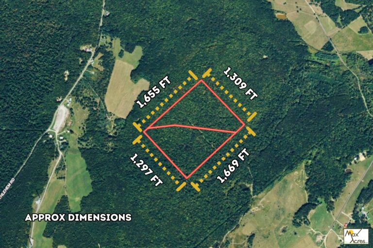 2.1 James Grove, Oakland,MD _ Dimension