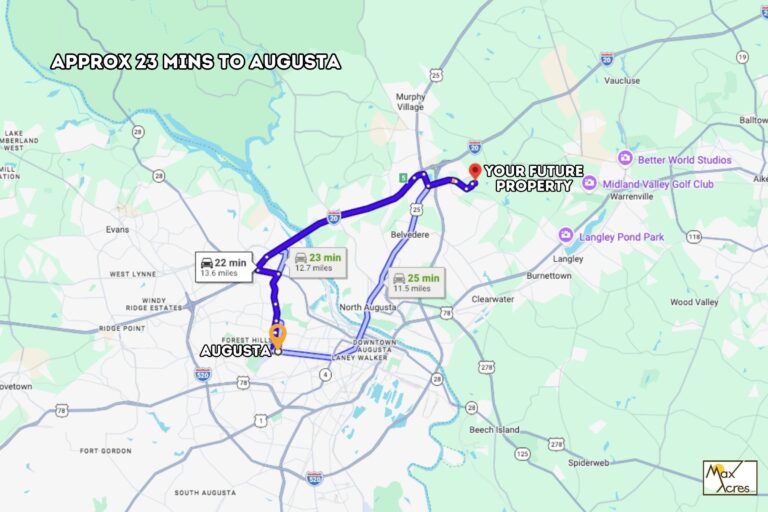 3.0 AcreLend, North Augusta SC _ Nearest city