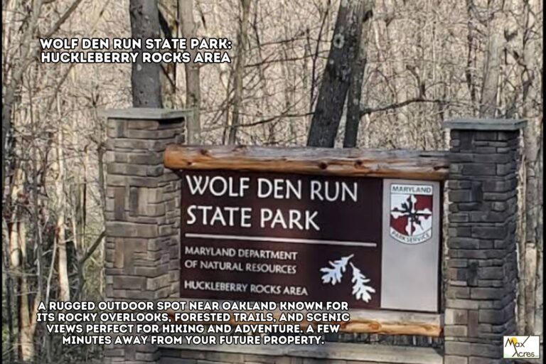 3.0 James Grove, Oakland,MD _ Nearby Park