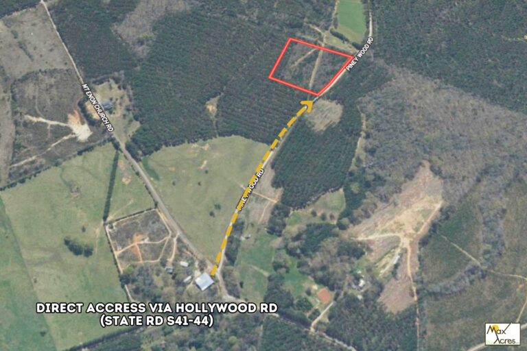 2.2 Ann Green, Saluda SC _ Aerial Map