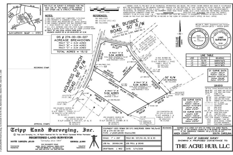 Steven C Jeffcoat, Wagener SC 15 AC LOT WEB