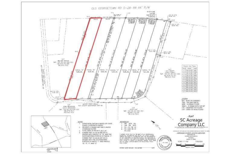 Jonathan Hartman Lot G _ Plat Map