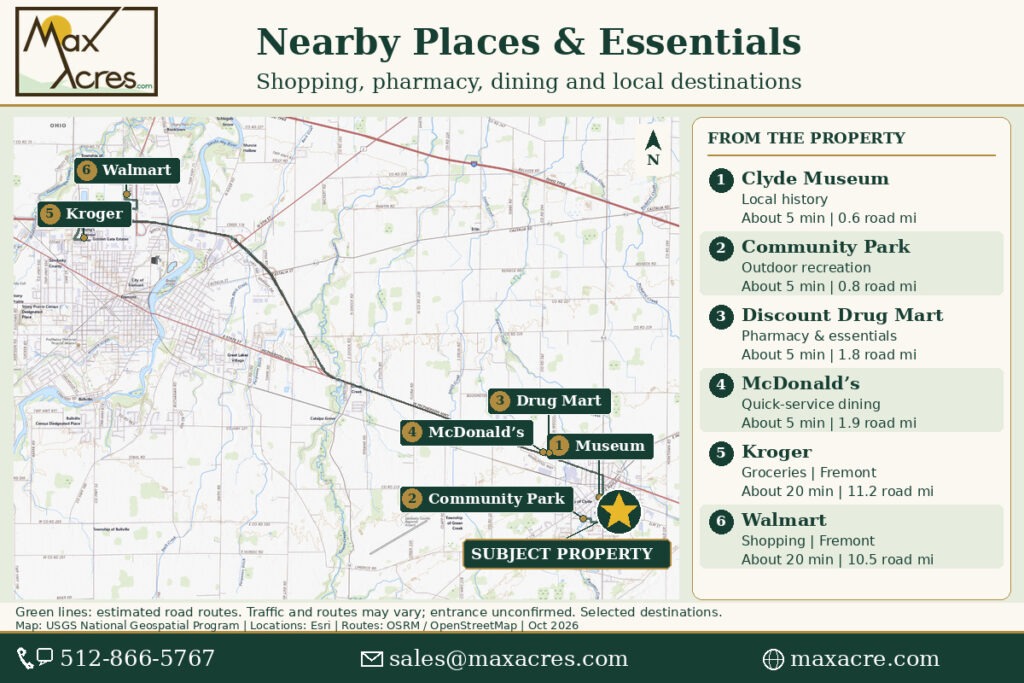 Clyde_Places_Map