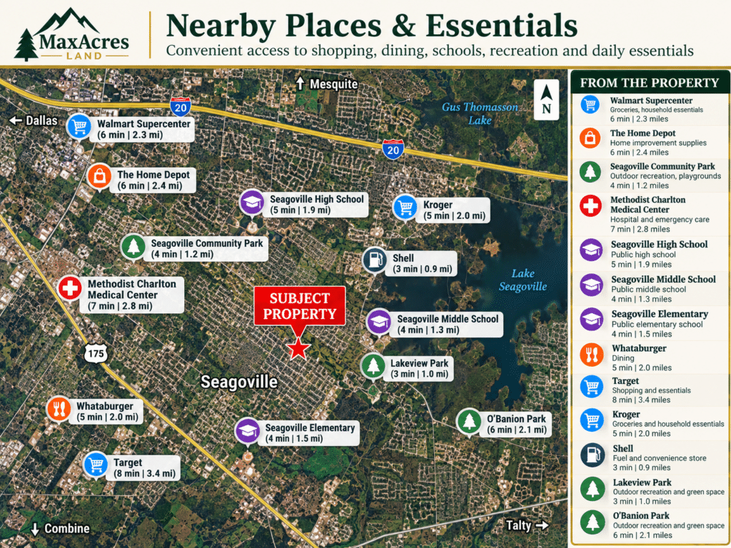 Nearby Places & Essentials Map-3