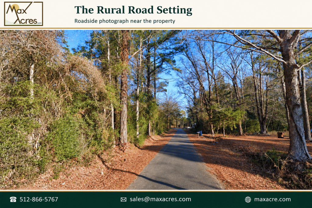 Rural Road Setting Property Flyer